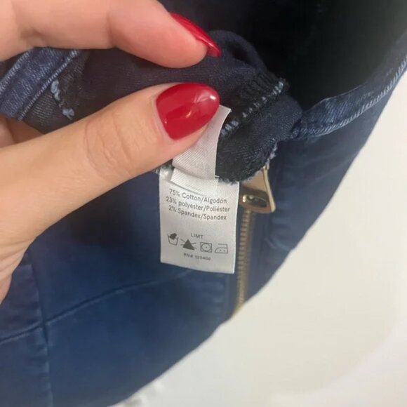 NWT Denim & Paisley Crop Top & Skirt Matching Set / Size 6 - Picture 5 of 15